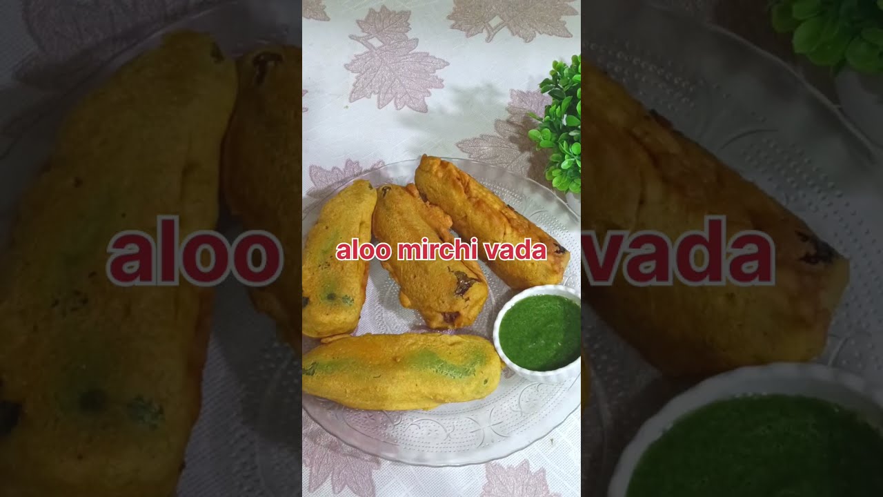 Aloo mirchi vada l easy and tasty pakoda recipe l 