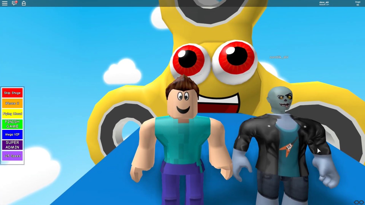 ZOMBİK VE STEVE GAYDIRIGUBBAK PARKUR - Roblox
