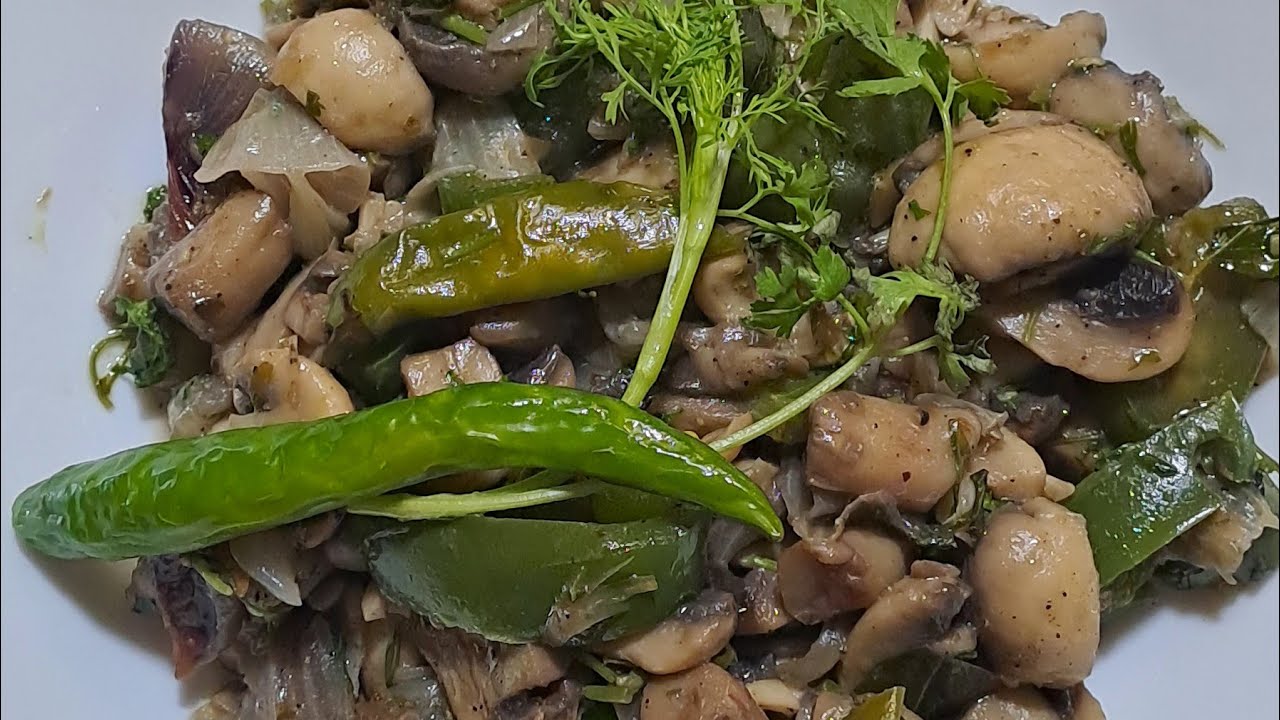 ಬೆಳ್ಳುಳ್ಳಿ ಅಣಬೆ / garlic mushroom, absolutely mind blowing recipe u must try this 😋 