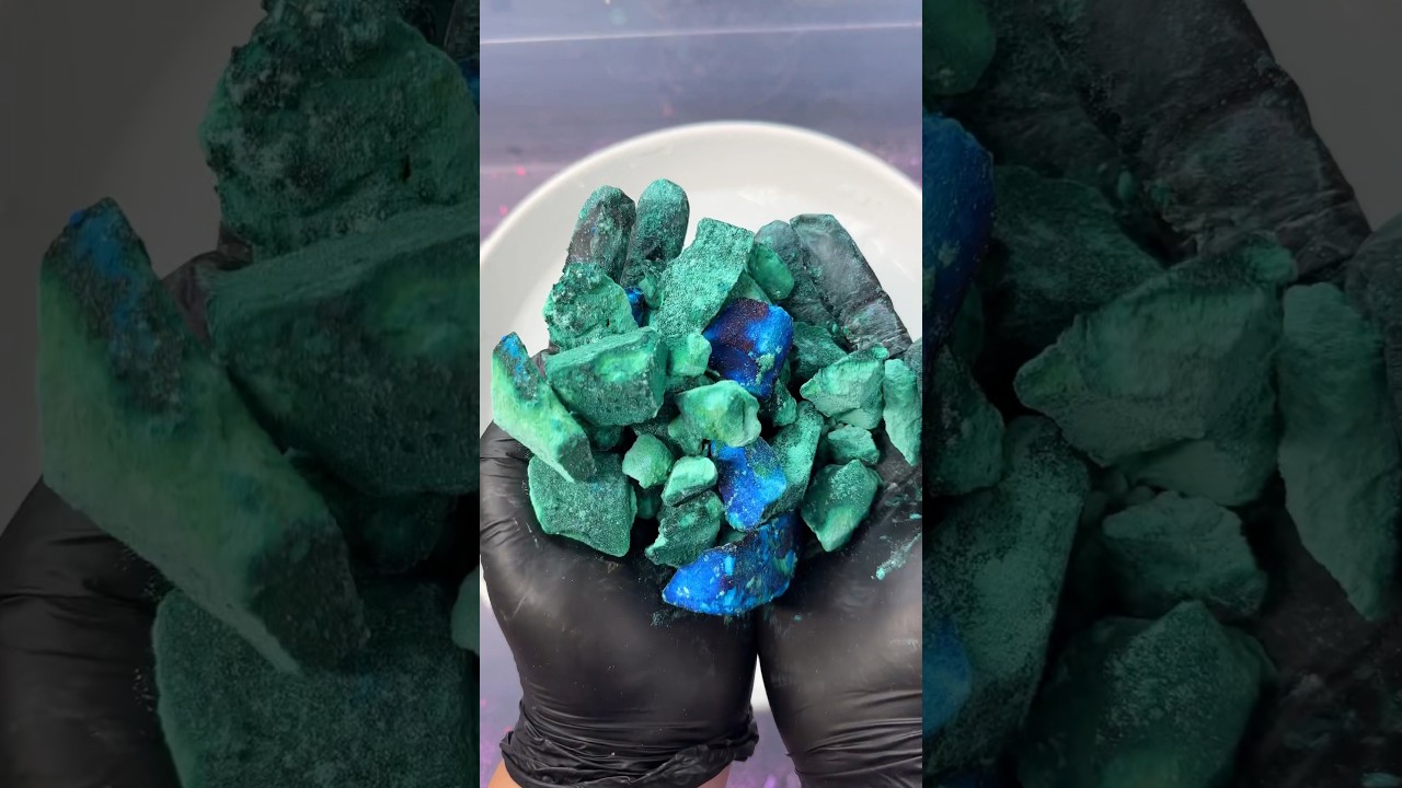 Baby Chunks Water Crush #gymchalk #explore #chalk #oddlysatisfying #viral #asmr #satisfying #shorts