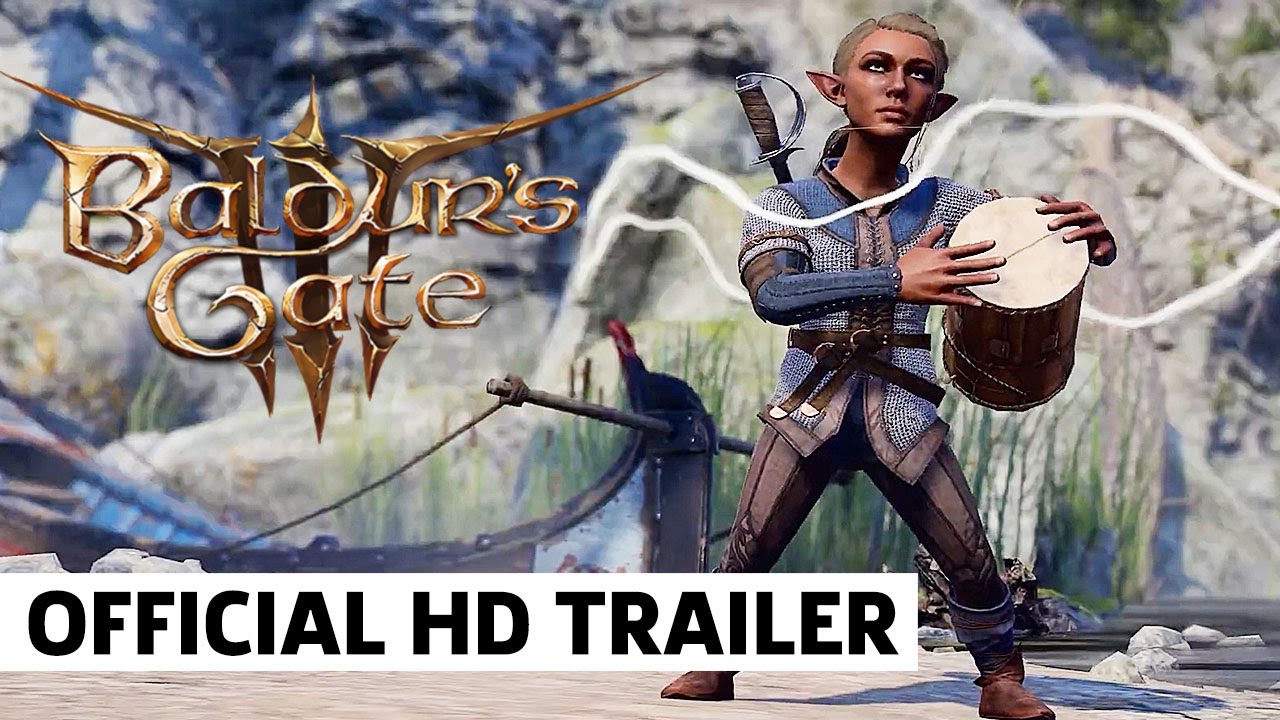 Baldur's Gate 3 - Of Valour and Lore Official Bard Trailer