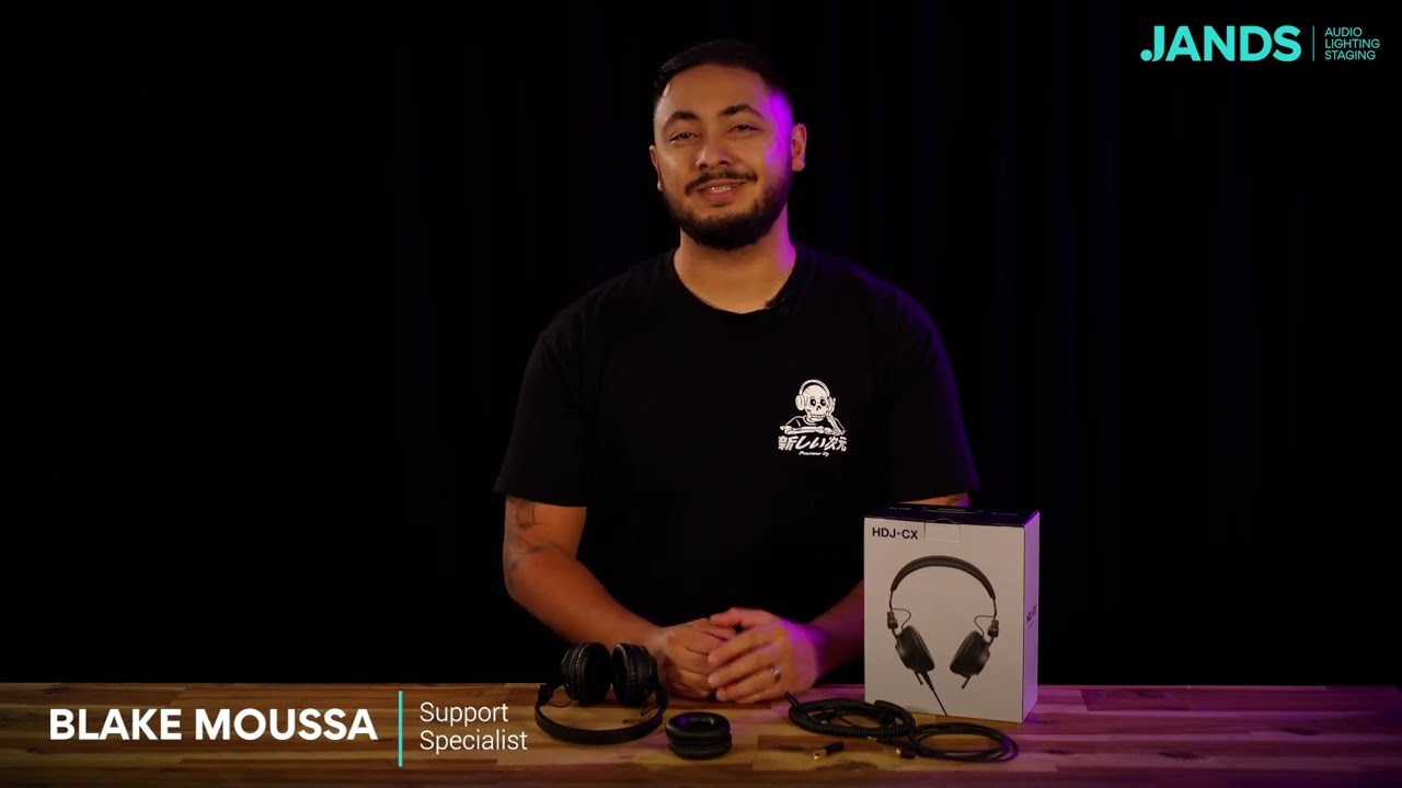 Introducing the Pioneer DJ HDJ-CX Headphones