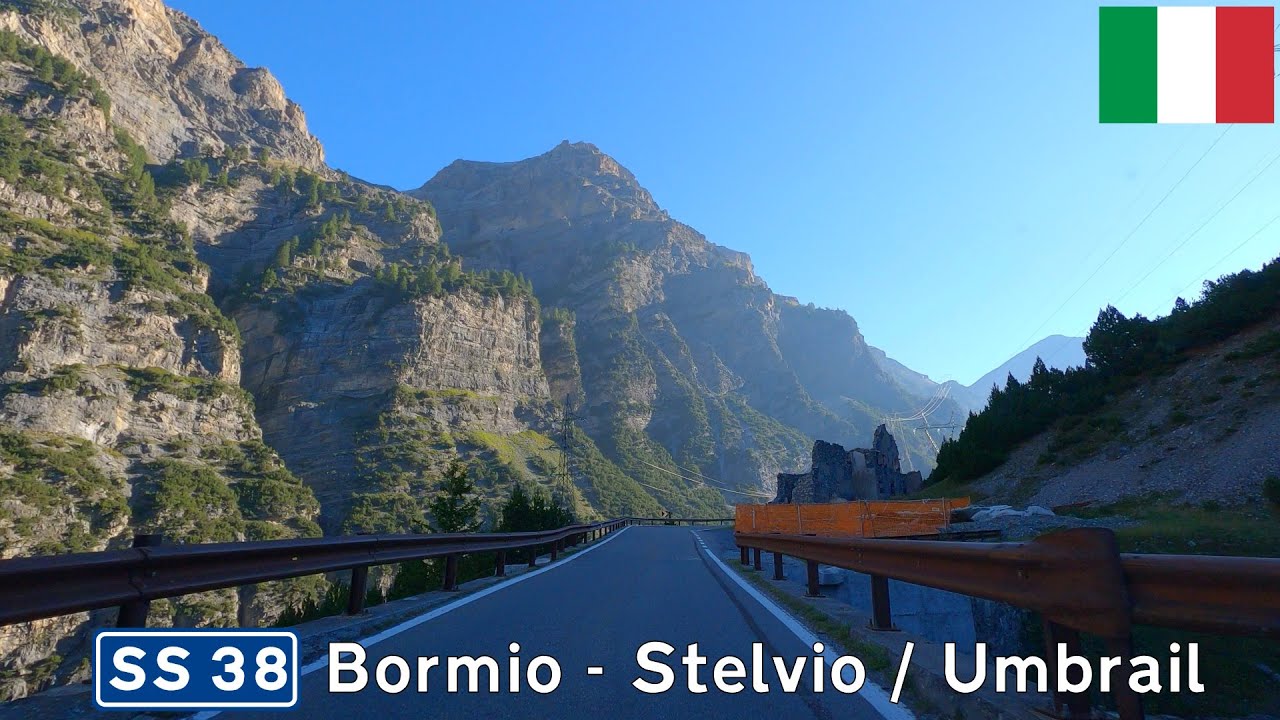 SS38 Bormio - Stelvio / Umbrail passes