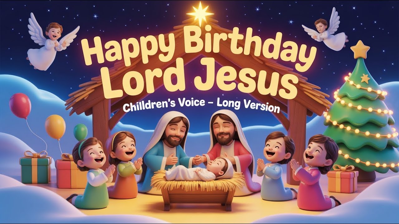 Happy Birthday to you lord Jesus|| song | official song happy birthday to you Jesus ✅