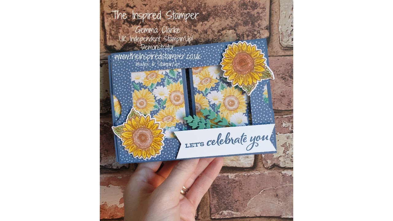 Stampin'Up Celebrate Sunflowers Theatre Card