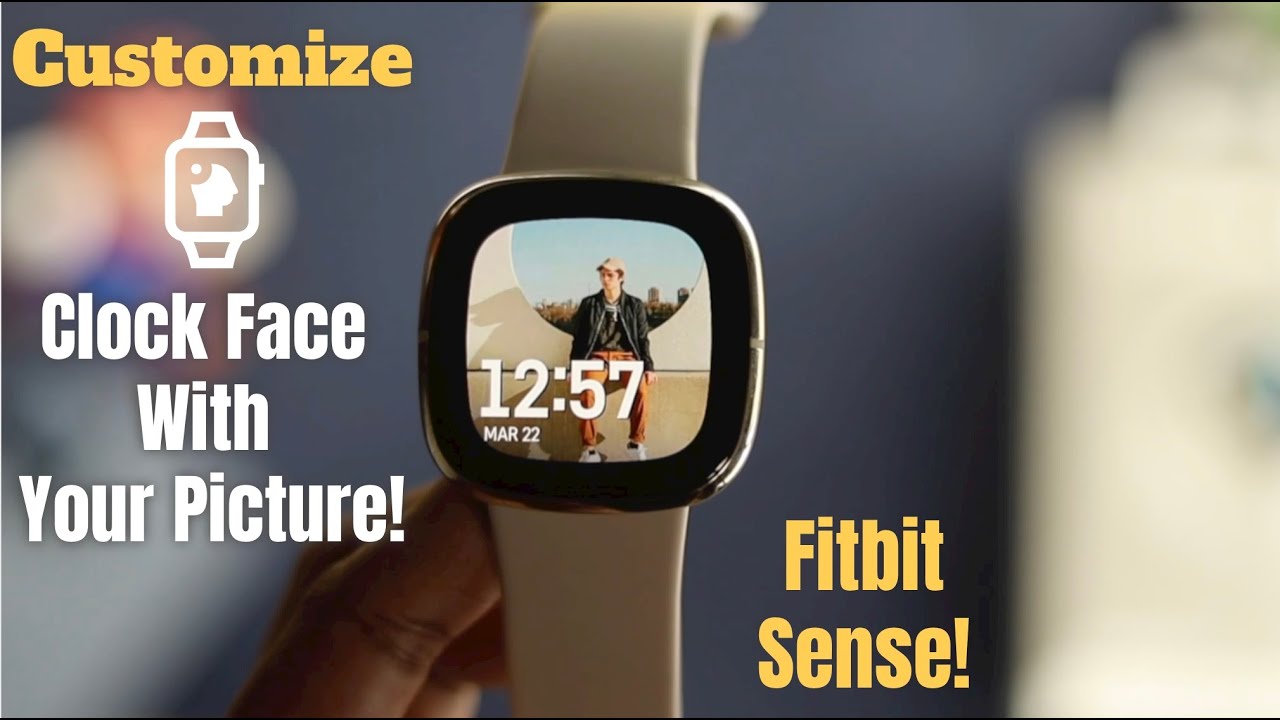 Fitbit Sense: как удалить циферблат и настроить его с помощью своей фотографии!