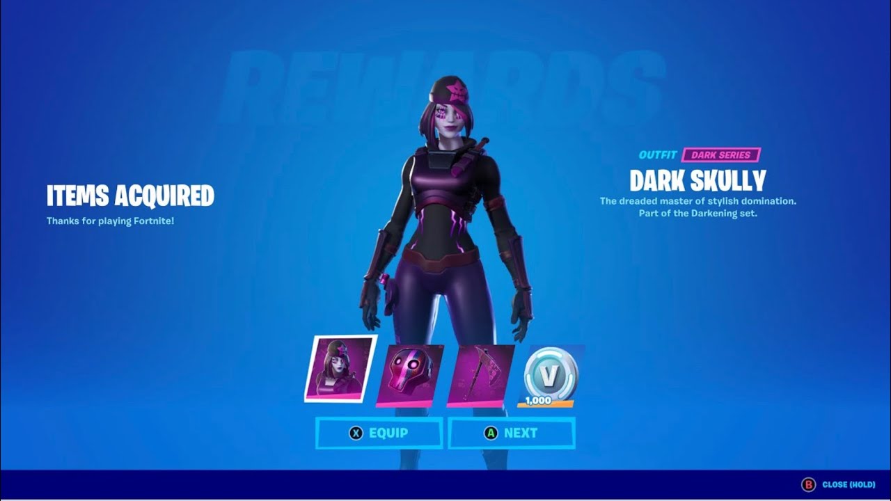 Fortnite Dark Skully Xbox Review and Gameplay!