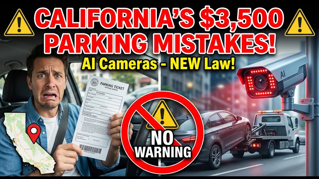 WARNING: California’s New AI Parking Laws Could COST YOU $5,000 in ONE Week!