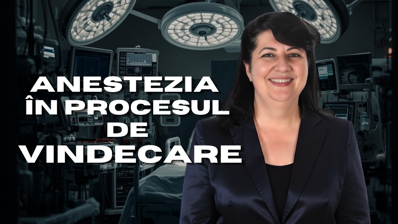 Anestezia în procesul de vindecare | cu Conf. Univ. Dr .Carmen Pantiș