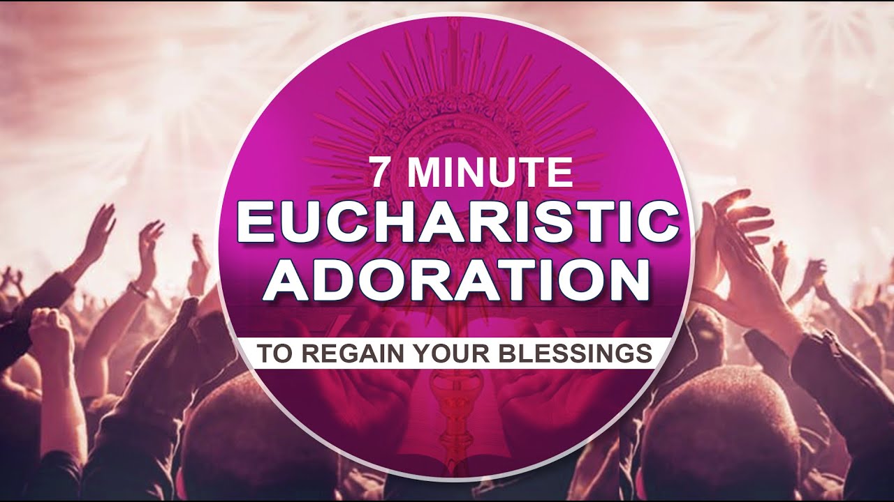 7 MIN EUCHARISTIC ADORATION | TO REGAIN YOUR BLESSINGS | FR JOHN ERAMBIL VC | TABOR ASHRAM