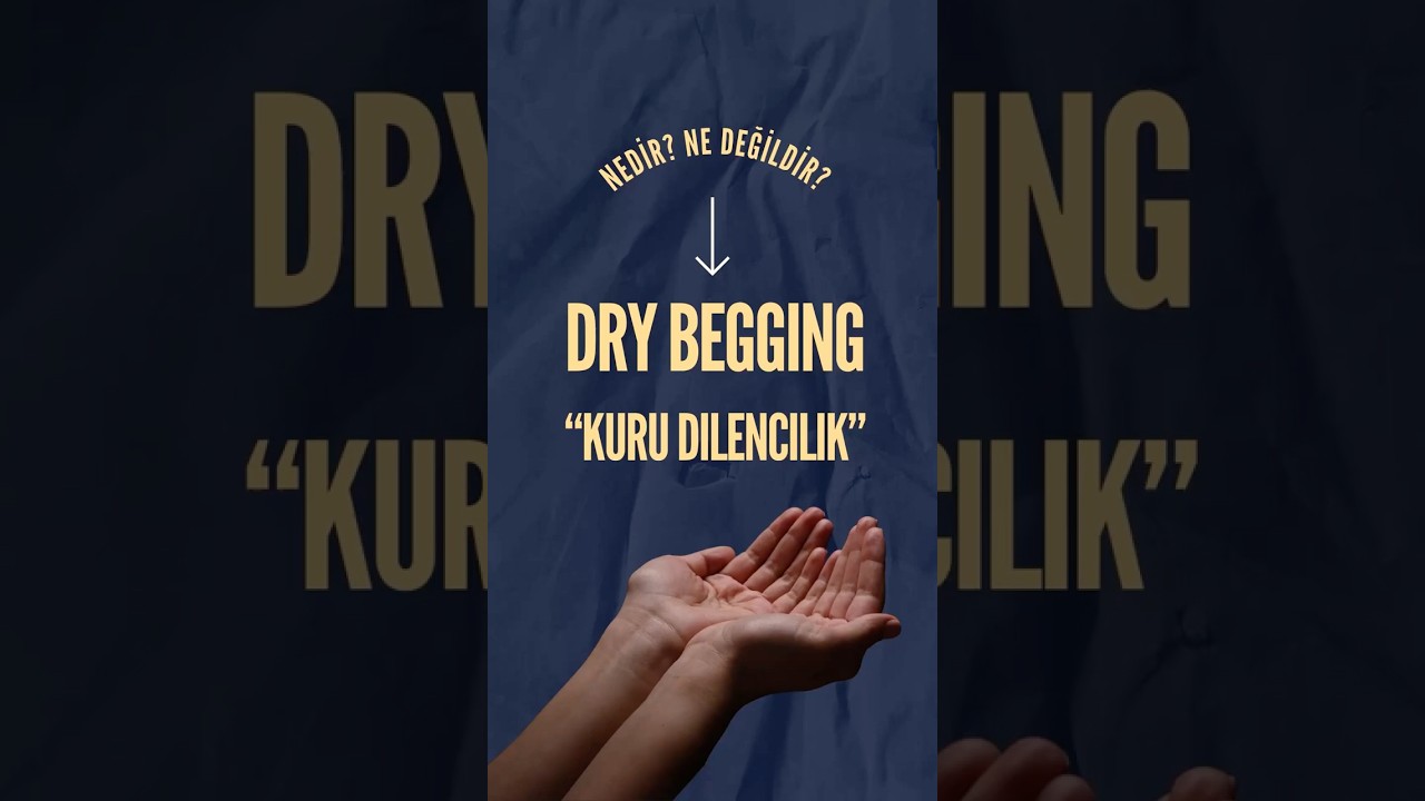 &ldquo;DRY BEGGING&rdquo; İstemeden istemek&hellip; ama karşı tarafın anlamasını beklemek. #nedirnedeğildir