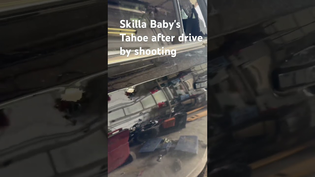 He must be bulletproof! #detroit #skillababy #driveby