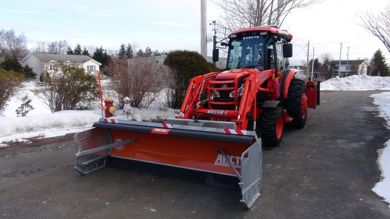 A New ARCTIC Snow Plow For The Kubota