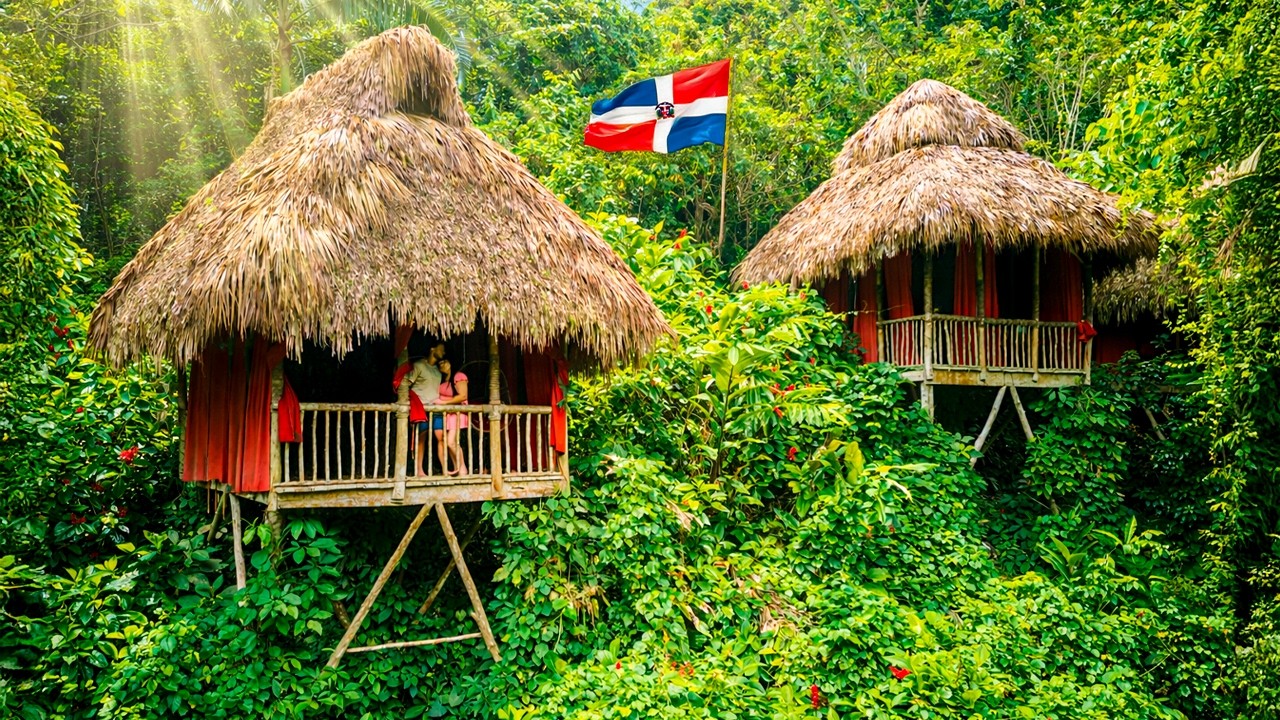 Así es el HOTEL SIN PAREDES en la JUNGLA de República Dominicana 🇩🇴