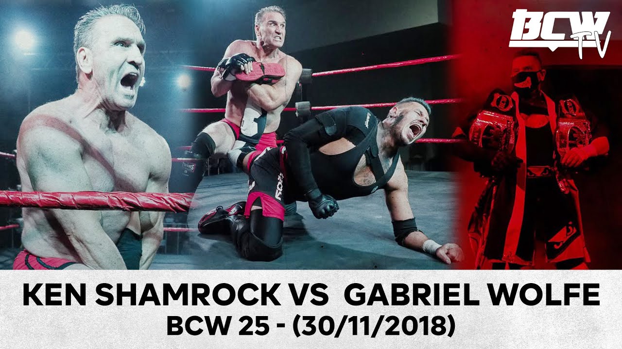 Ken Shamrock vs Gabriel Wolfe - BCW 25