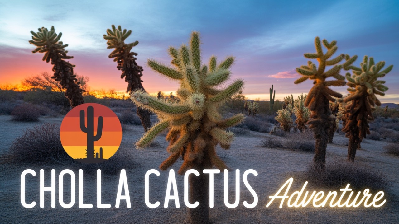 Photogenic Cholla Cactus Garden
