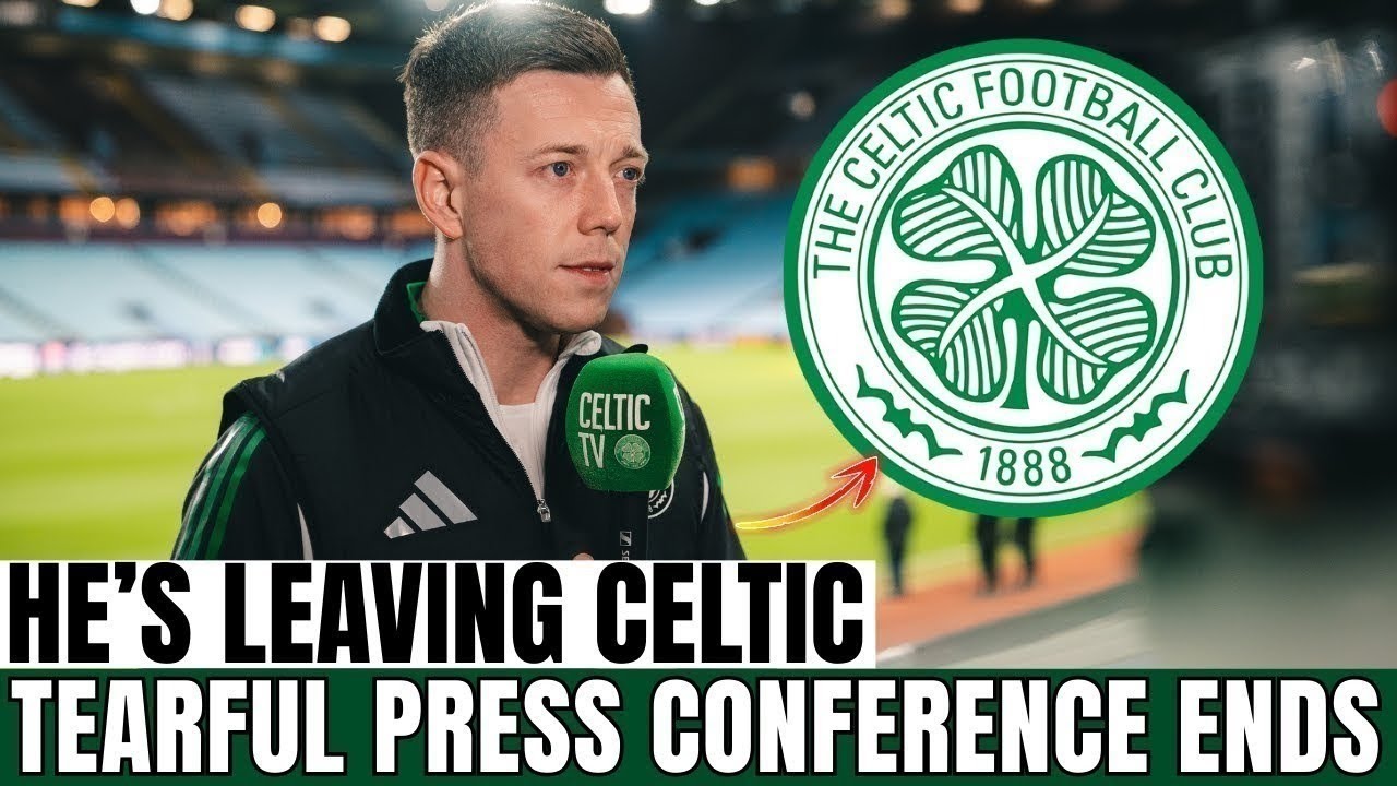 SHOCK EXIT: CALLUM McGREGOR announces CELTIC departure at live presser | Celtic News