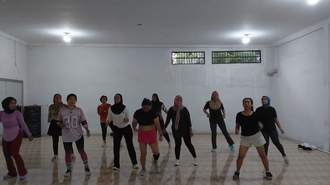 Aerobik bunga ....💪🥰