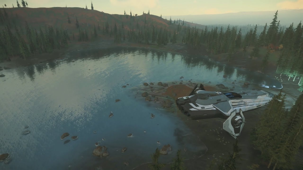 Star Citizen - Microtech River Journey