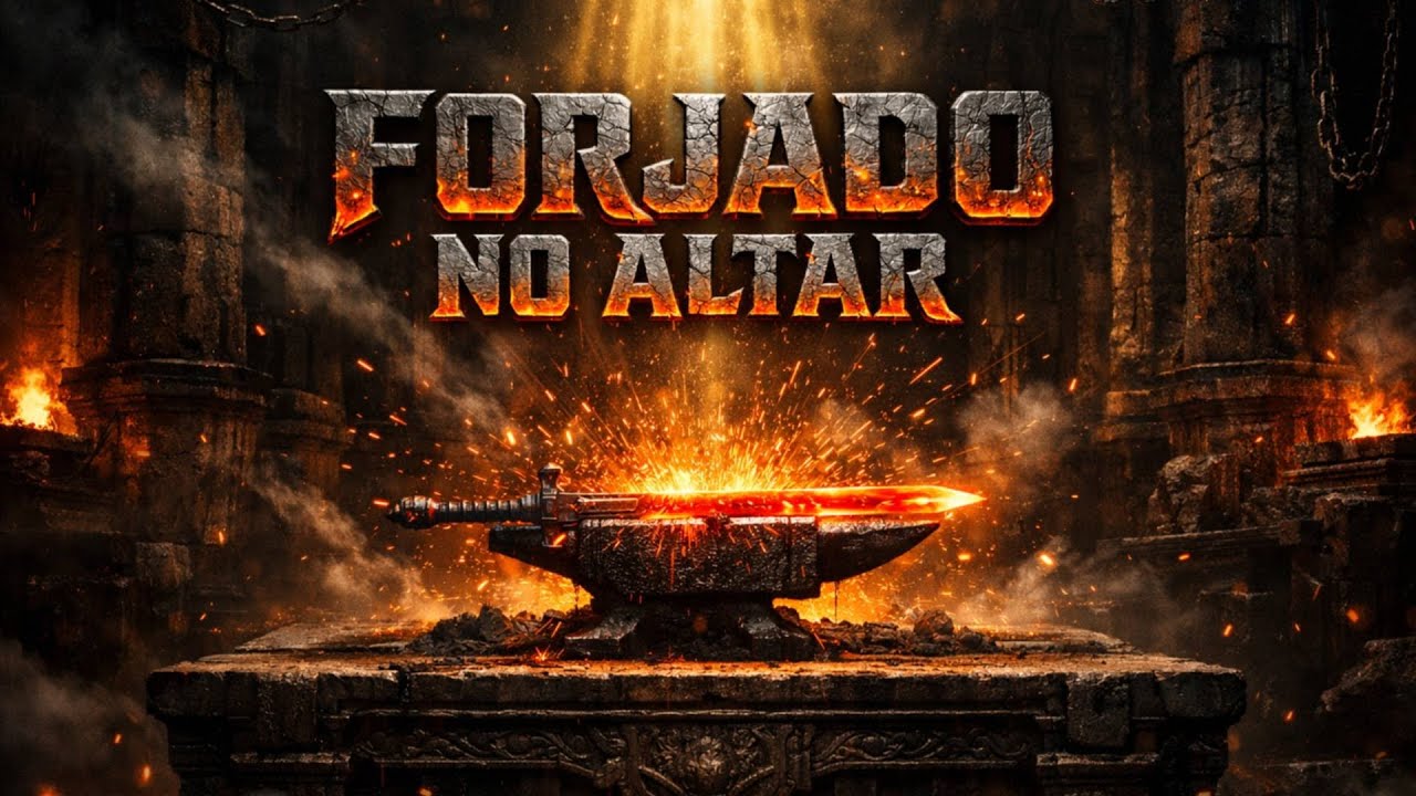 FORJADO NO ALTAR ⚔️ Heavy Metal Gospel Épico | Guerra Espiritual, Fé e Perseverança (Álbum Completo)
