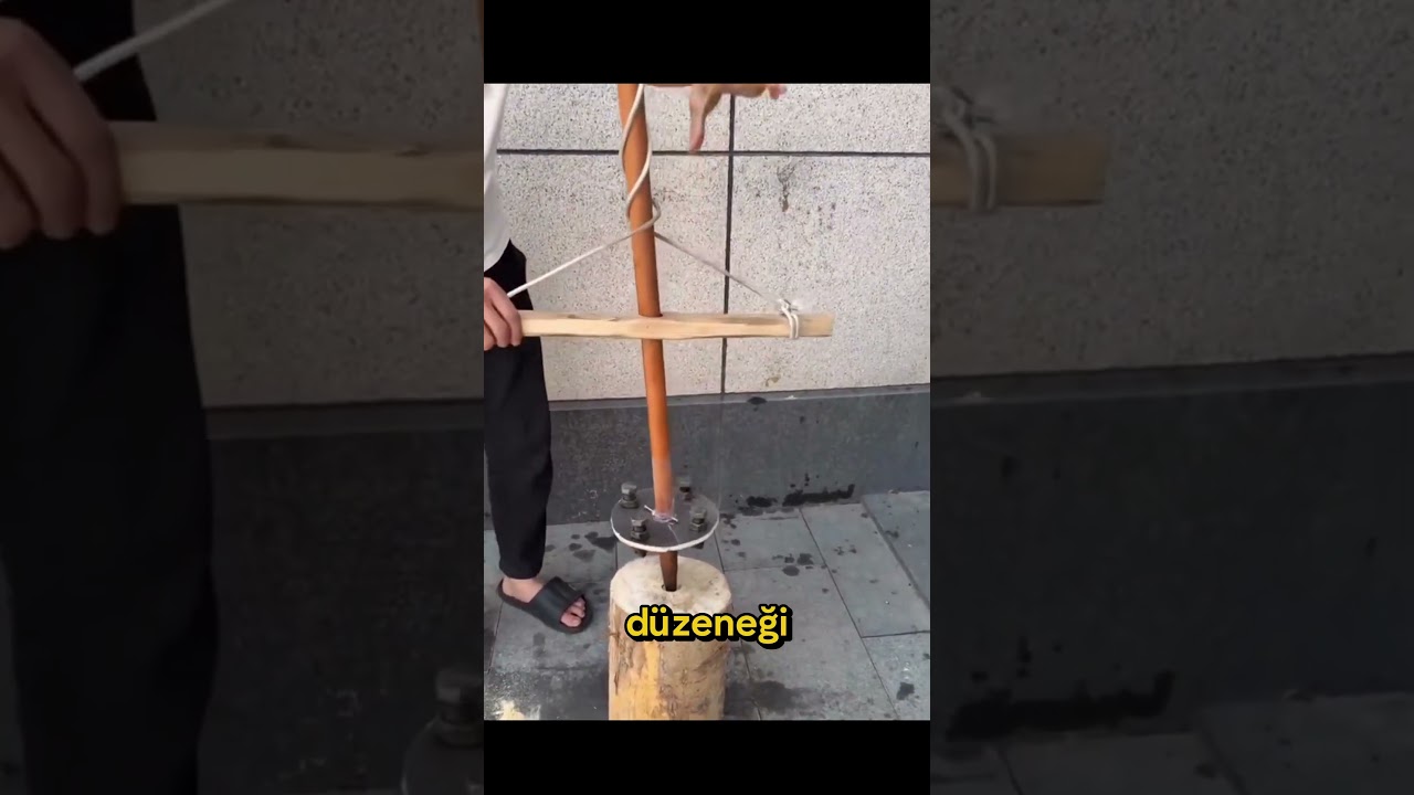 1400 Yıllık Ateş Yakma Y&ouml;ntemi