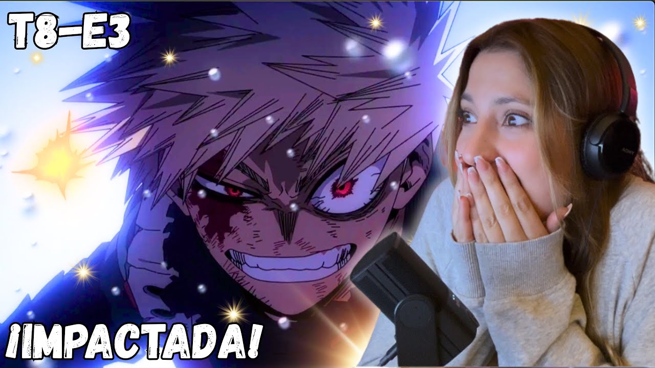 El RENACER DE BAKUGO!!! 😱💥 Reacciono al capítulo 3 de My Hero Academia T3