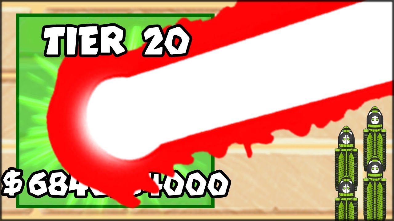 WORLD RECORD HIGHEST TIER 20 UPGRADE VS MODDED LATE GAME! | Bloons TD Battles Hack/Mod (BTD Battles)