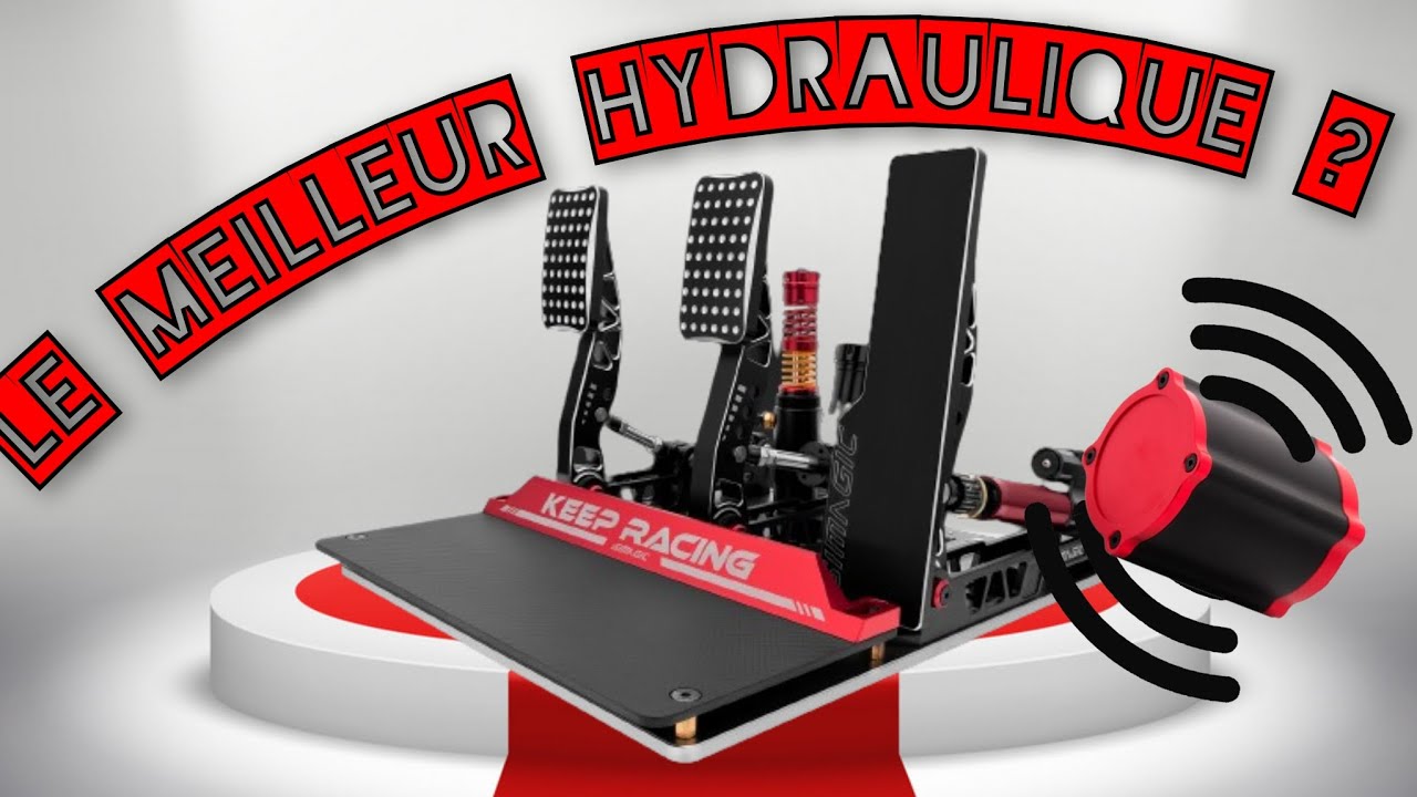 Test SIMAGIC P2000 + haptic reactor. Le meilleur pédalier hydraulique ?