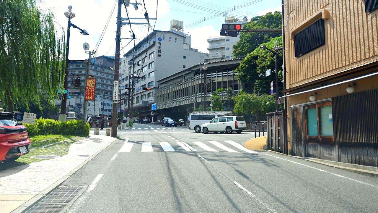 三田市街（西対中交差点）～有馬温泉（太閤橋交差点） [ 三田市 神戸市 西宮市 4K/60fps 車載動画 2025 ドライブ 環境音]