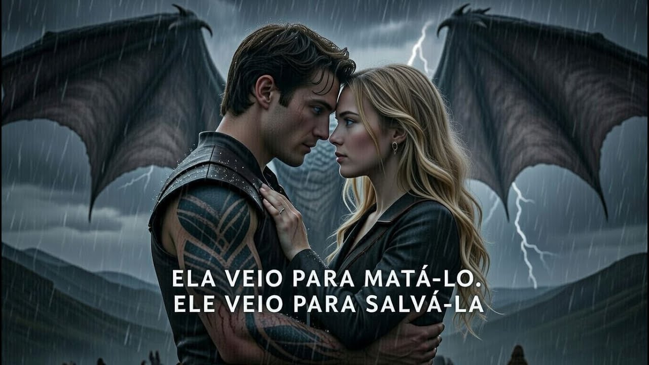 ELA VEIO MATAR O ÚLTIMO DRAGÃO... E SE APAIXONOU POR ELE 🐉💘⚡|  HISTÓRIA COMPLETA