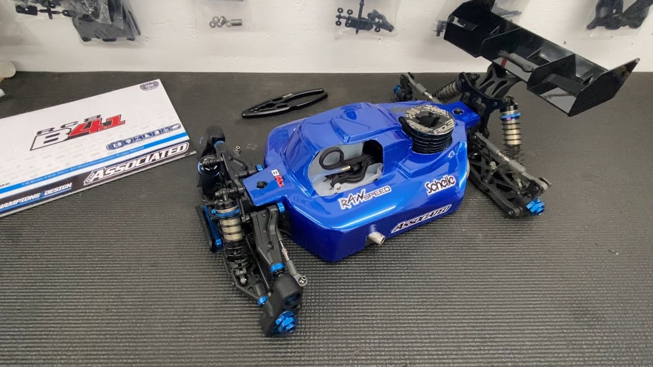 Обзор сборки набора Team Associated RC8B4.1 Nitro!