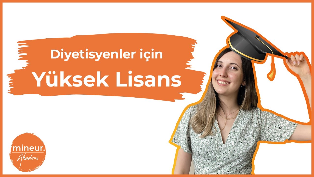 DİYETİSYENLER İÇİN YÜKSEK LİSANS | Mineur Akademi, Beslenme ve Diyetetik Bölümü, ALES, YDS, YÖKDİL ?