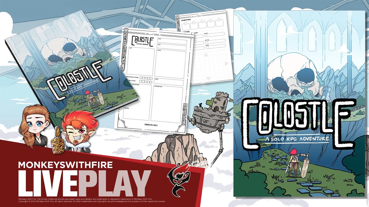 COLOSTLE: SOLO RPG - NICH ANGELL | ROLE-PLAYING GAME LIVE PLAY |