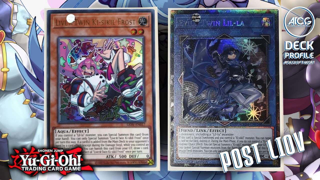 Yu-Gi-Oh! EVIL ☆ TWIN / LIVE ☆ TWINDeck Profile - Post LIGHTNING OVERDRIVE (May 2021)