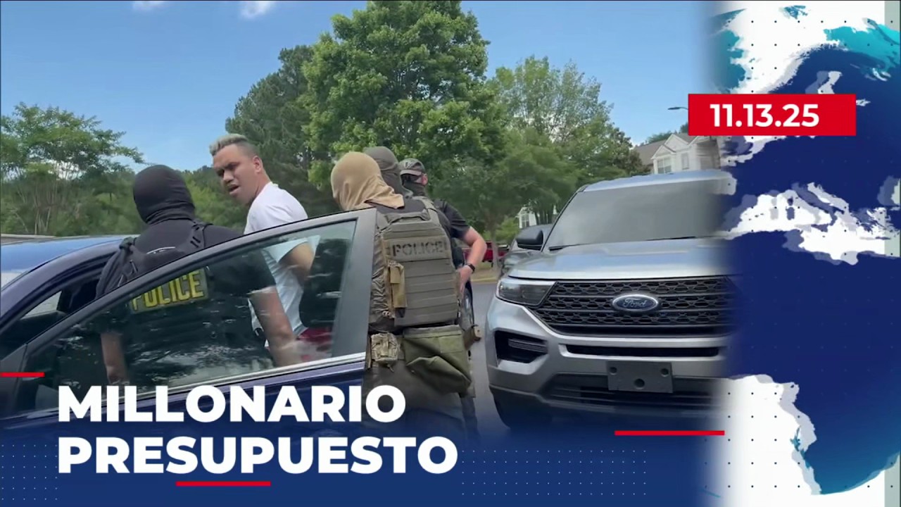 🔵 Asignan presupuesto millonario para la caza de migrantes ICE | 13 de noviembre de 2025 | NETV