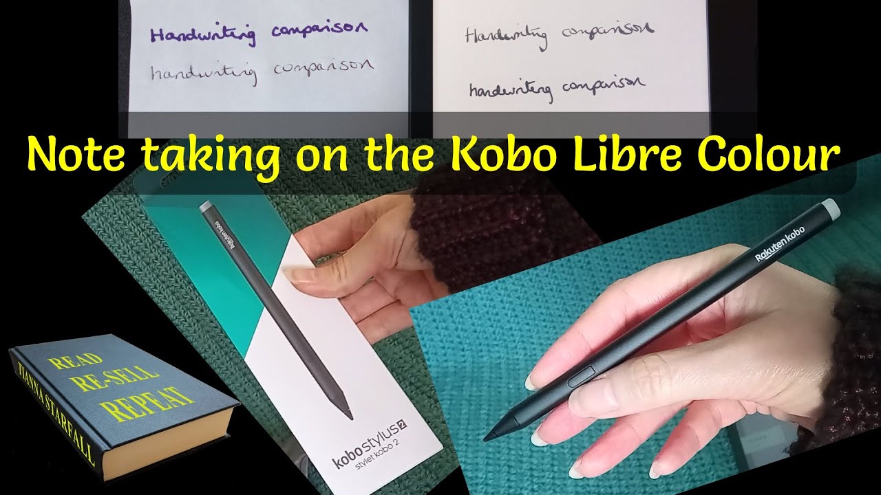 Kobo Stylus 2 and Kobo Libre Colour - Note Taking