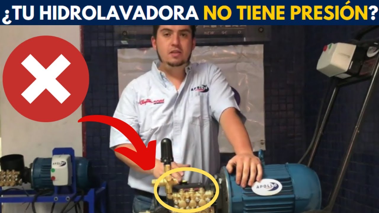 ¿HIDROLAVADORA PIERDE PRESIÓN? ¡Estas Pueden Ser Las CAUSAS!