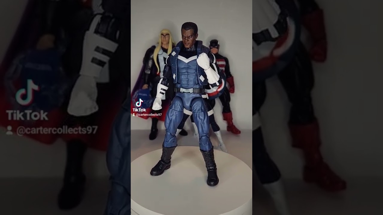 Marvel Legends Blue Marvel! #marvel #hasbropulse