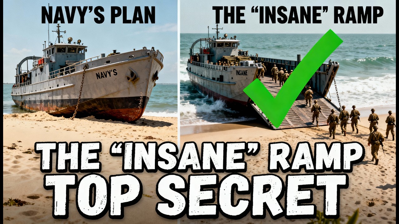 🚢 Why The U.S. Navy Laughed At This WW2 Boat | The "Insane" Ramp That Won Eisenhower's War