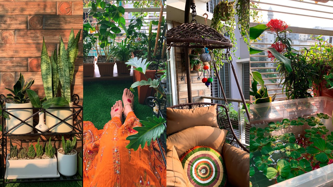 Balcony Tour || Balcony Decorating Ideas With Plants || Rastia Mehjabin