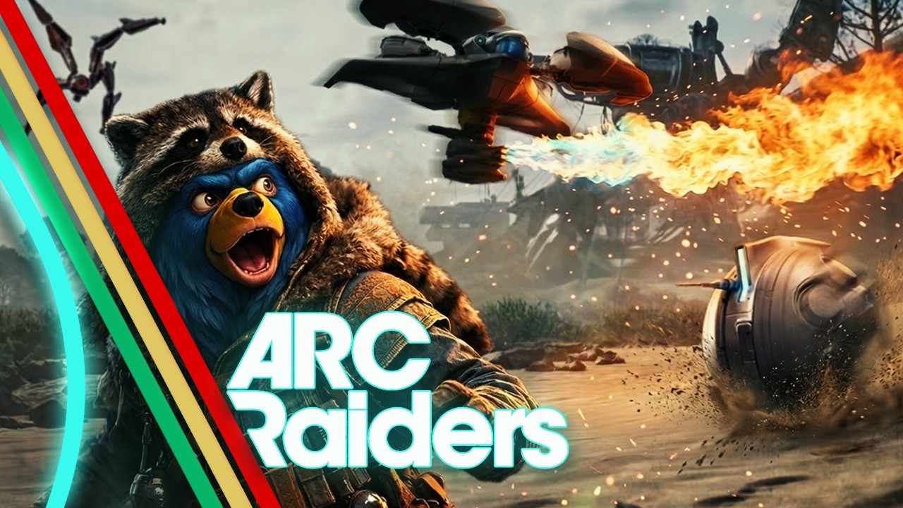 Новые роботы охотятся на меня в ARC Raiders | BEARZY_Twitch