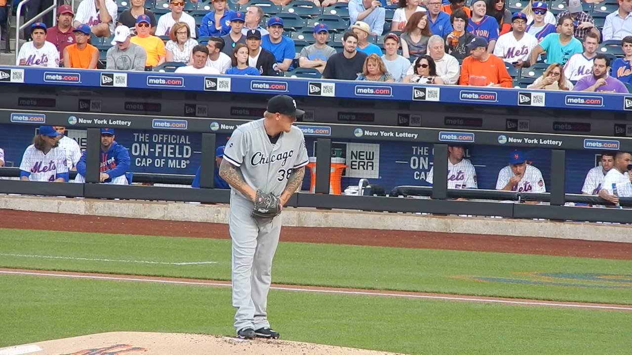 WhiteSox Mat Latos Pitching Vs Mets 5/31/16 HD