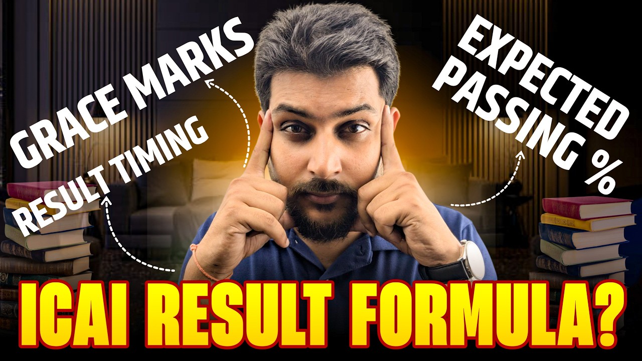 ICAI Already Decided CA Foundation Result || Expected Passing % & Grace Marks