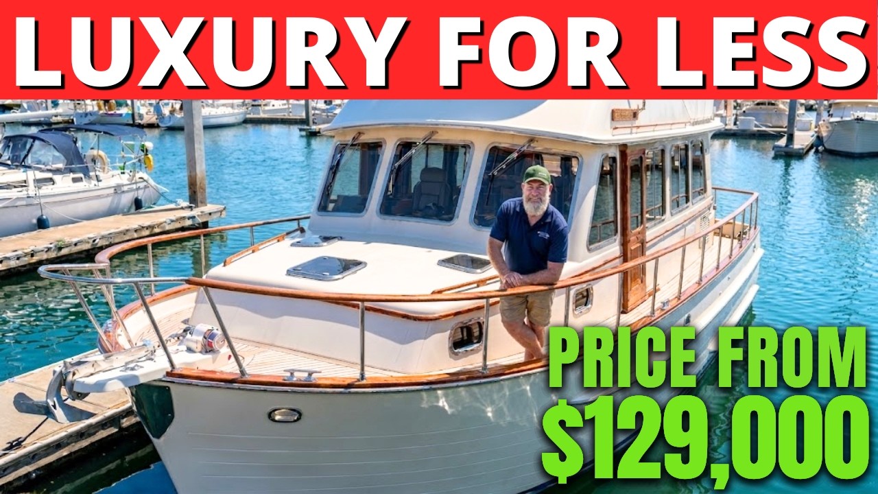 3 Luxury Trawlers Seniors Love (Because They're Shockingly Cheap to Own)