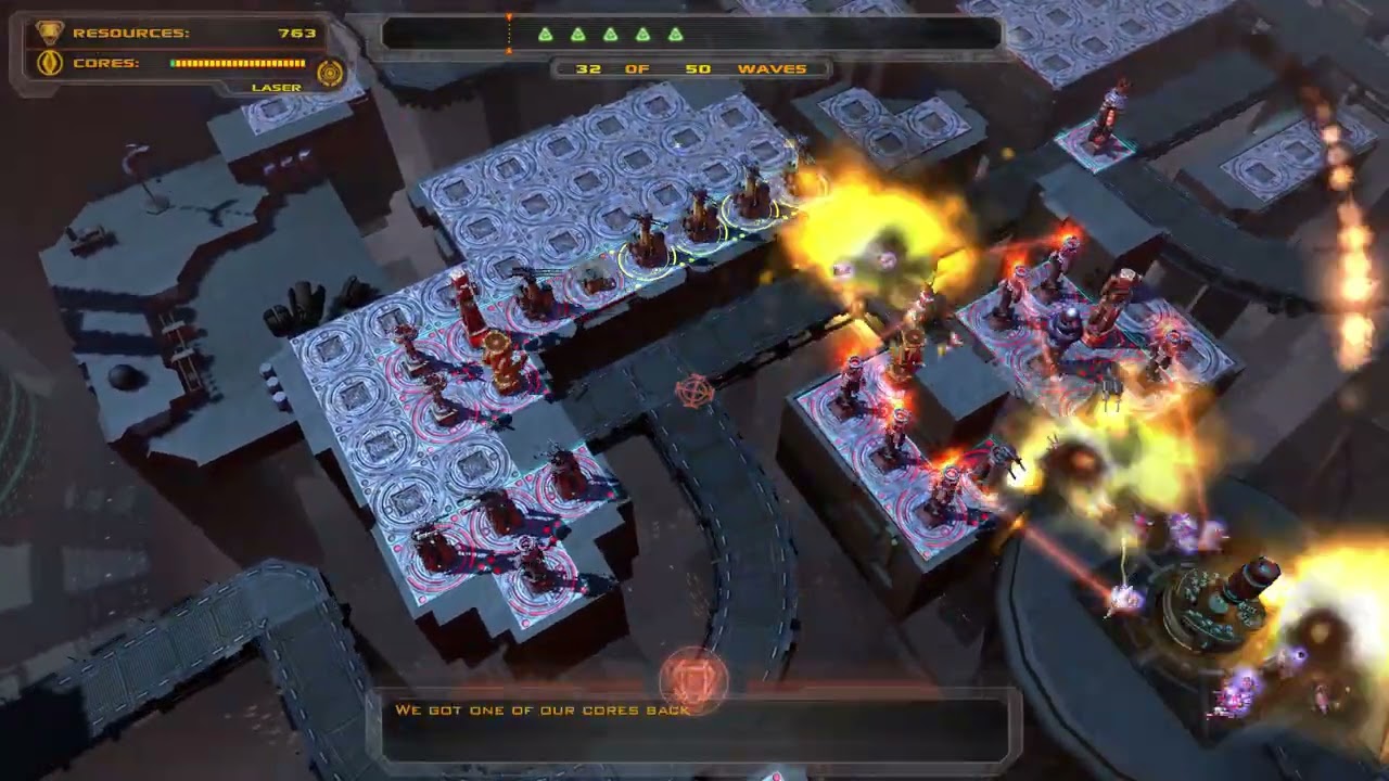 Defense Grid - Containment - Under Siege - Shredder - Gold - 2K Resolution