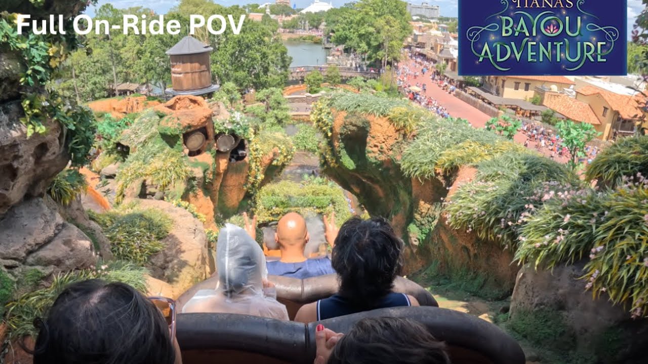 Tiana's Bayou Adventure at Disney's Magic Kingdom - Full On-Ride POV