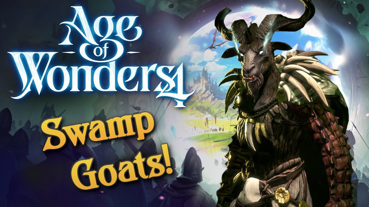 Get OUT of these Goatmen's SWAMP! - AoW4: Primal Fury