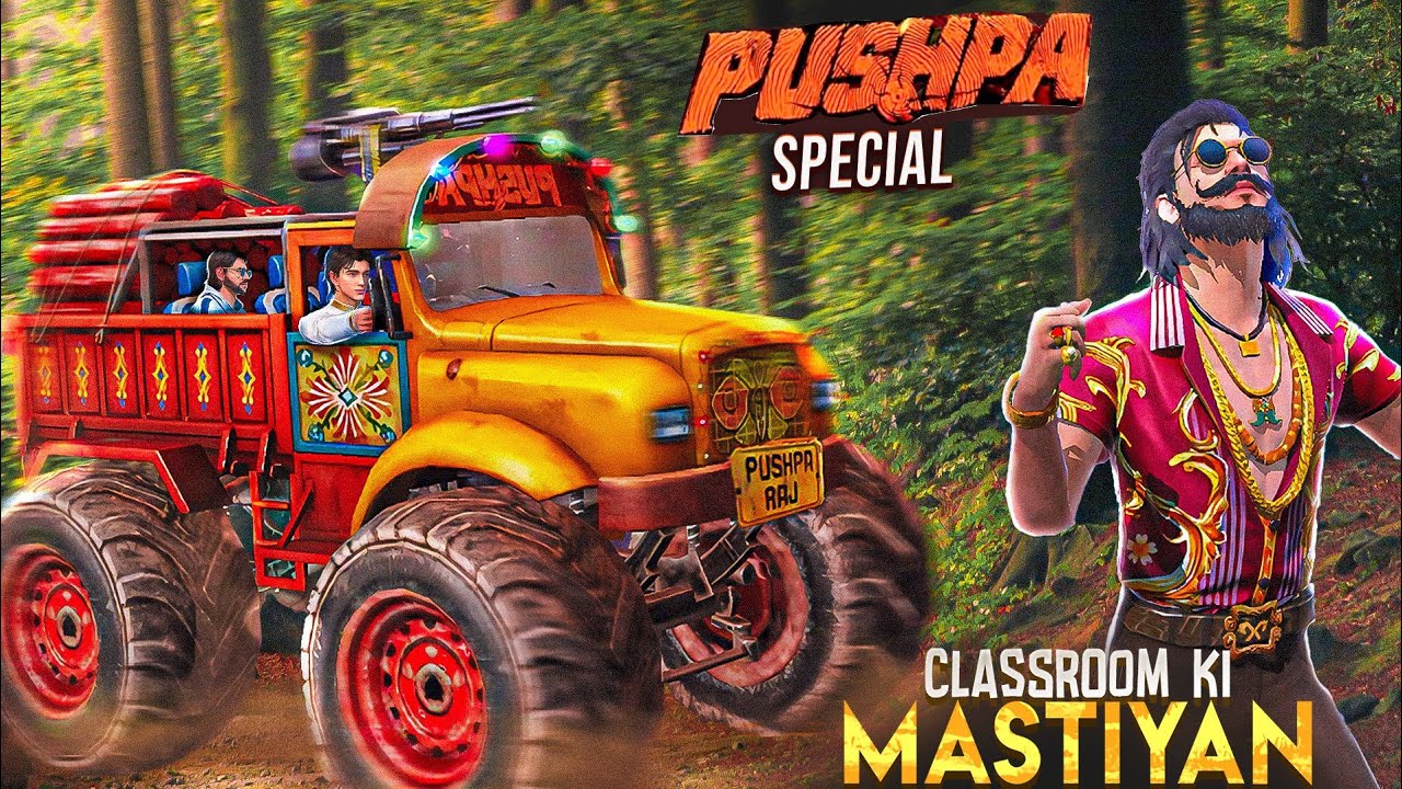 Pushpa Special - Classroom Ki Mastiyan | Free Fire Story | @mrnefgamer