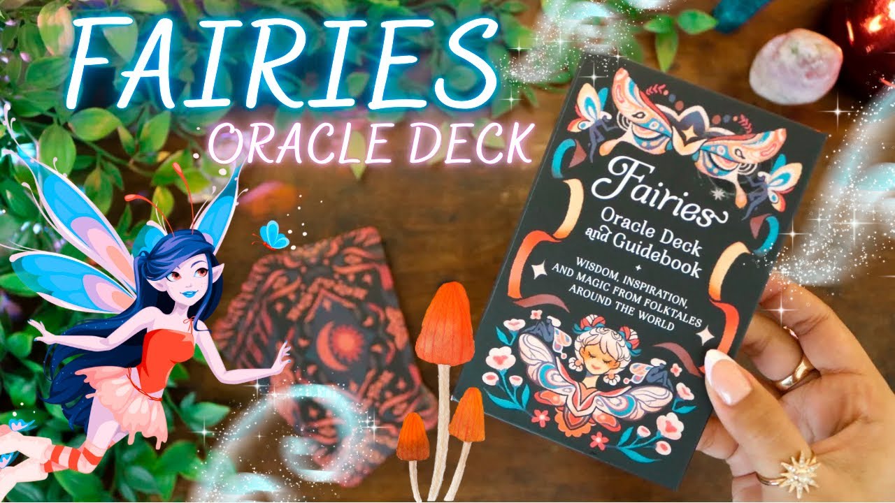 The “Fairies” Oracle Deck flip through🧚‍♀️✨🍄