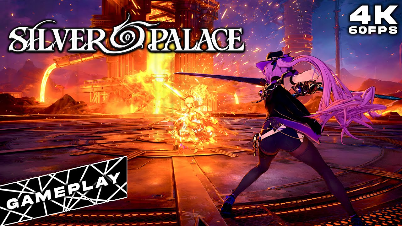 SILVER PALACE Gameplay - Dark Fantasy RPG Anime Game (4K60FPS)